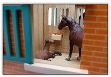 Systematisch schudden Vernietigen Kids Globe Horses paarden speelgoed