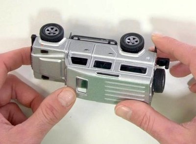 miniatuur landrover defender