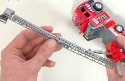 brandweer ladderwagen miniatuur auto