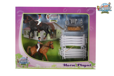 Kids Globe paardenspeelset