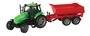 Kids Globe 510653 tractor met rode kipper (schaal 1:50)_