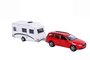 Kids Globe volvo met caravan